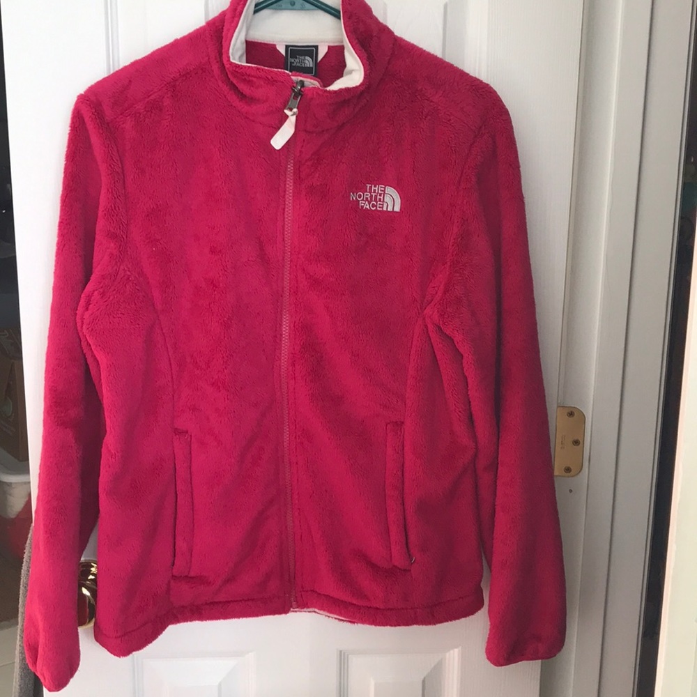 Pink North Face jacket